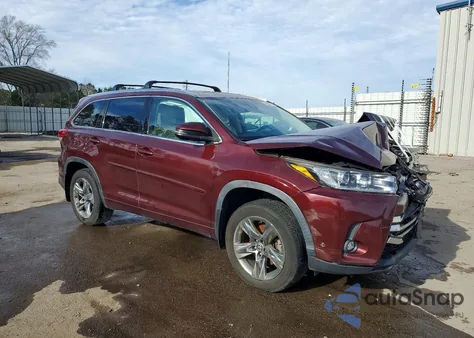 2019 Toyota Highlander Limited z USA, uszkodzony, nr VIN 5TDDZRFH2KS747804